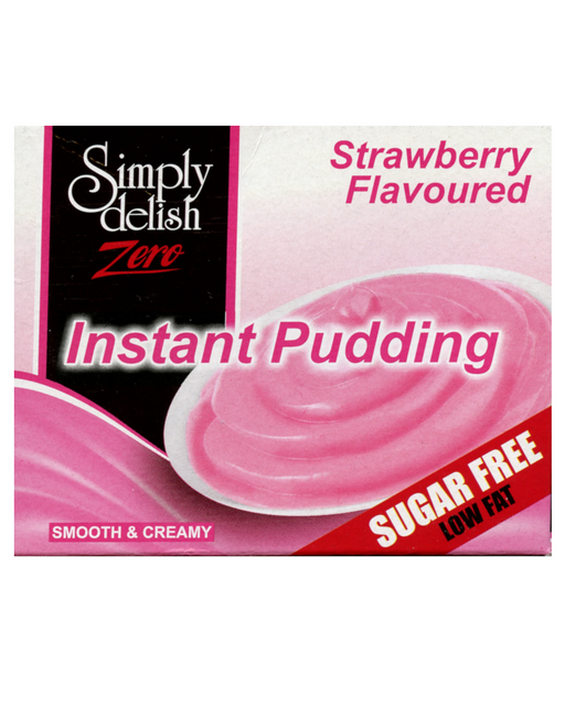 Delish Sugar Free  Strawberry Flavoured Instant Pudding