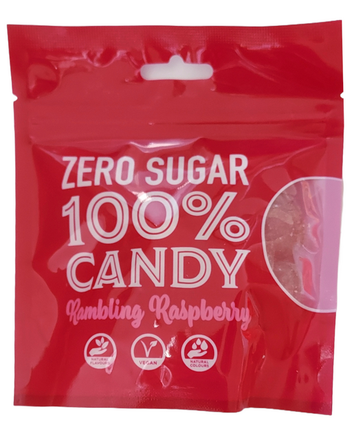 Zero Sugar 100% Candy Rambling Raspberry packet