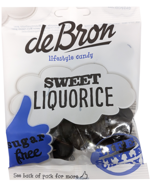 de Bron Sweet Sugar Free Liquorice