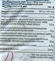 de Bron sugar free Fruit Gums nutritional info