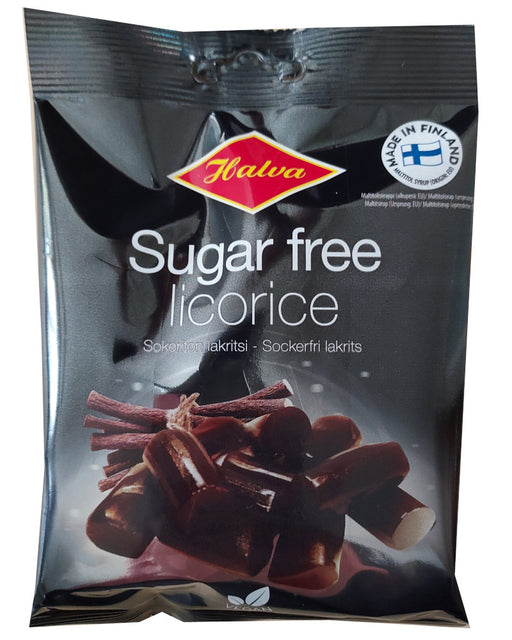 Halva Sugar Free Stevia Licorice Vegan