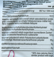 de Bron sugar free Poker fruit nutritional info