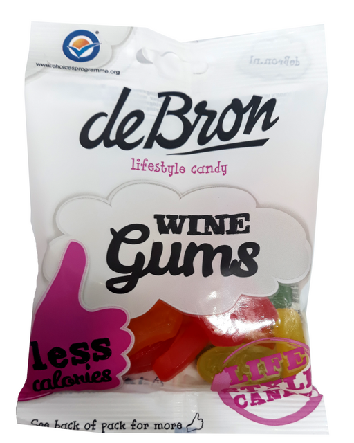 de Bron sugar free Wine Gums