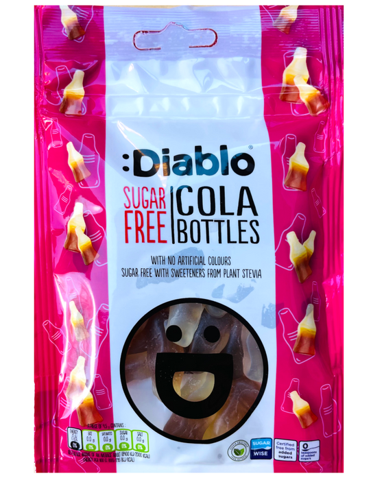 Diablo Sugar Free Cola Bottles