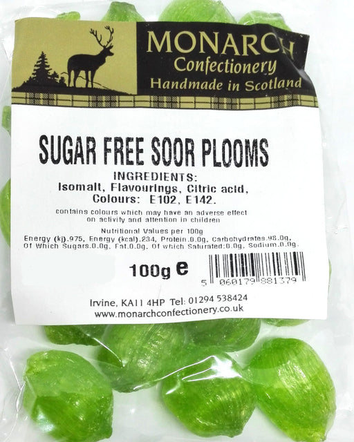 Monarch Sugar Free Soor Plooms
