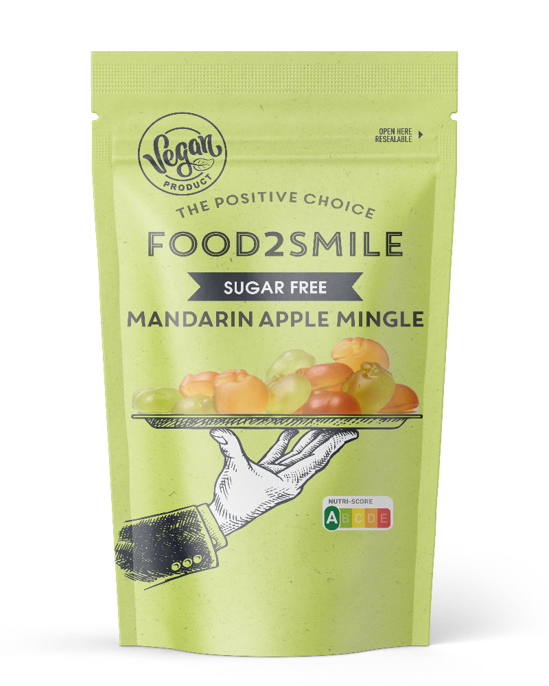 Food2Smile Sugar Free Mandarin Apple Mingle packet