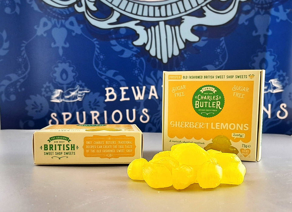 Charles Butler Sugar Free Sherbet Lemons 75g