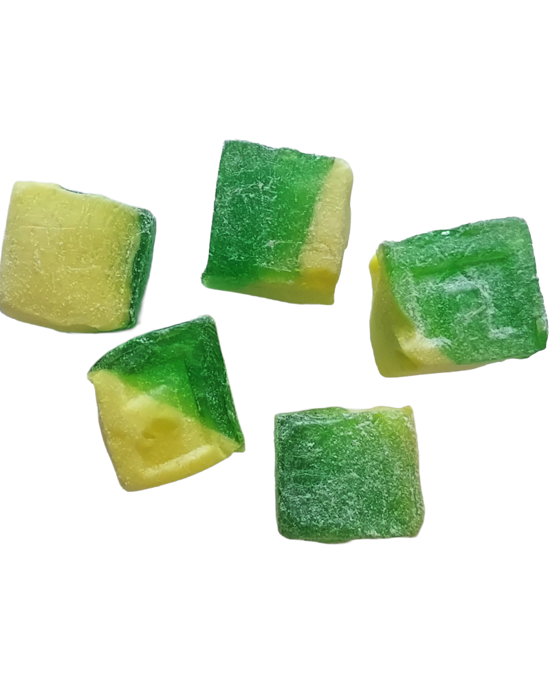 Brays Sugar Free Rhubarb & Custard Cubes Sweets