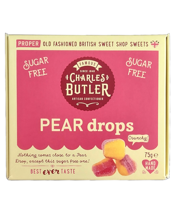 Charles Butler Sugar Free Pear Drops 75g