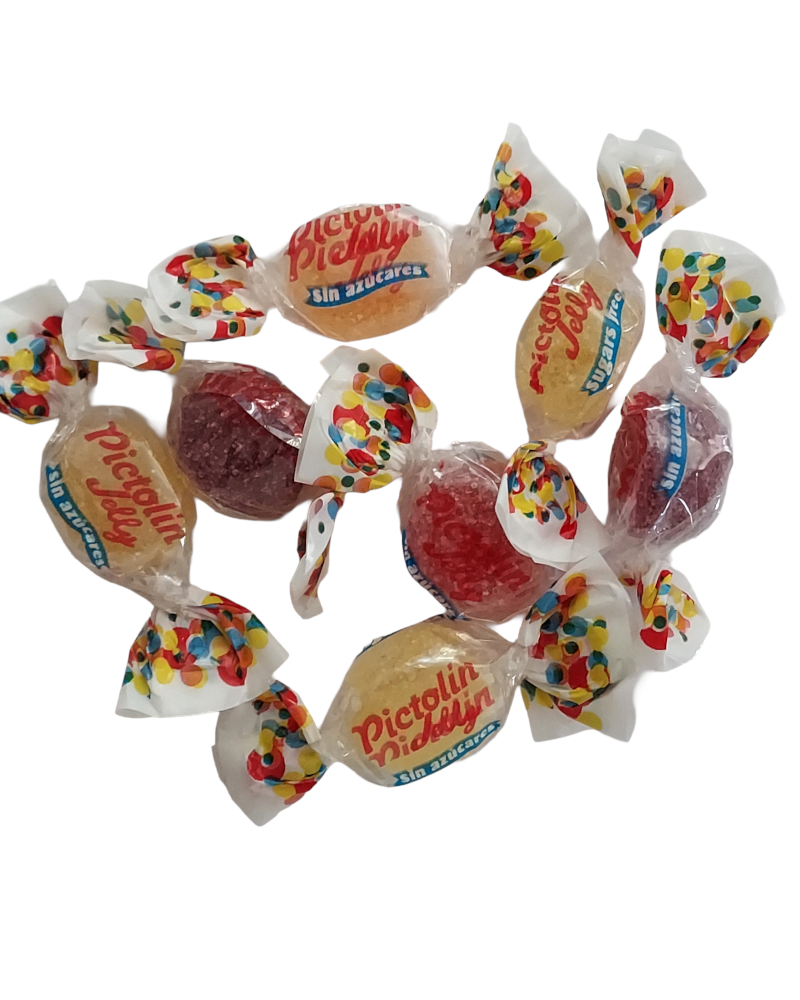 Pictolin Sugar Free Jelly Sweets in their warppers