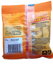 Savvy Sweets Fruits & Cream (NAS) Packet back