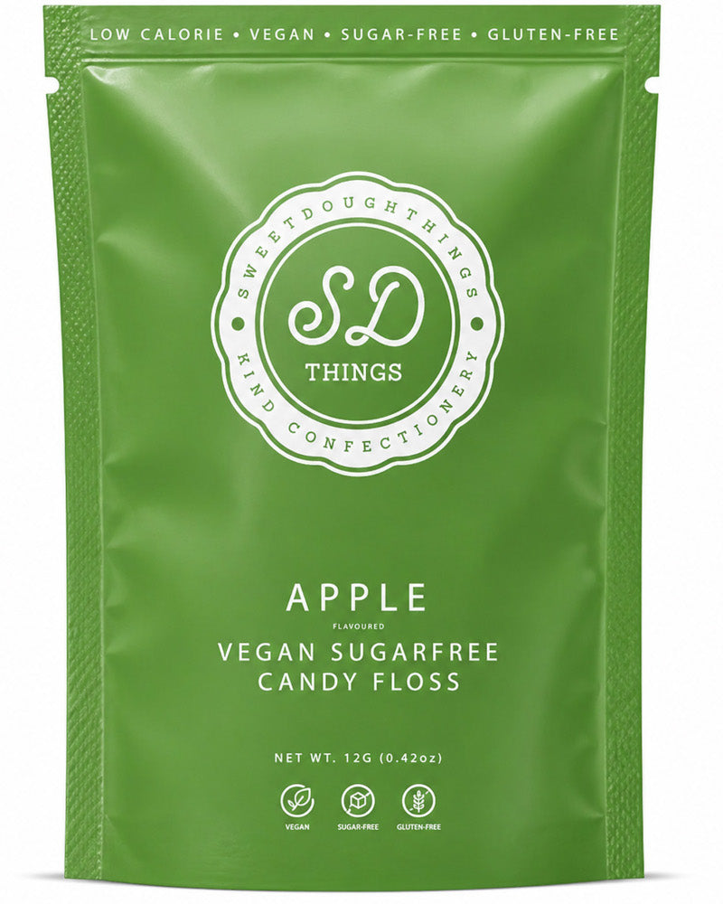 Sweet  Dough Things Apple Candy FLoss Pouch
