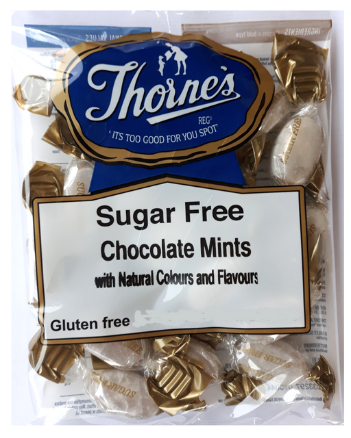 Thorne's Sugar Free Chocolate Mints packet