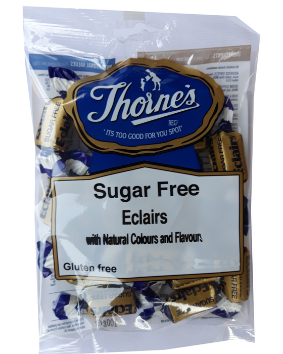 Thorne's Sugar free Chocolate Eclairs packet