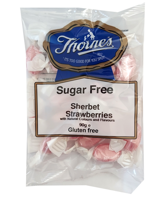 Thorne's Sugar Free Sherbet strawberries