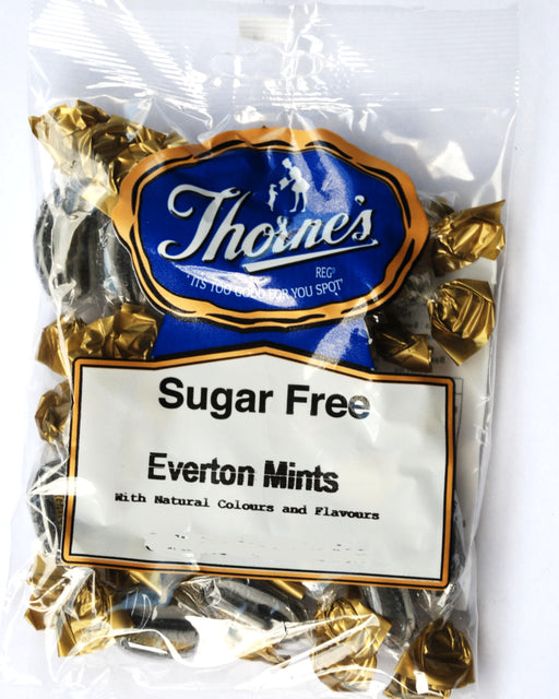Thornes Sugar free everton mints packet