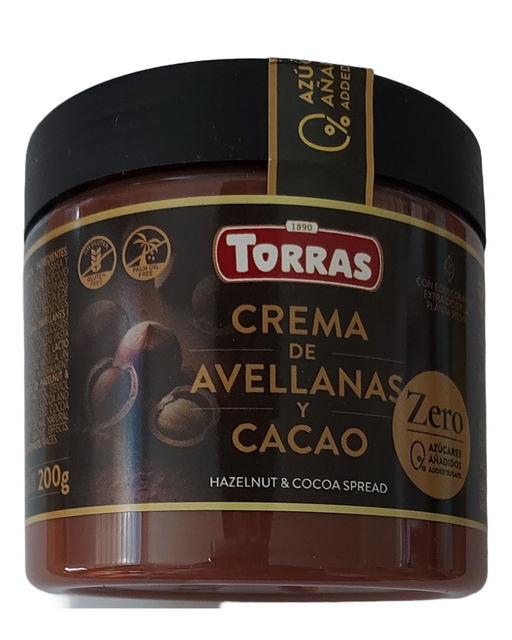 Torras Stevia Chocolate and Hazelnut Spread.(NAS) jr