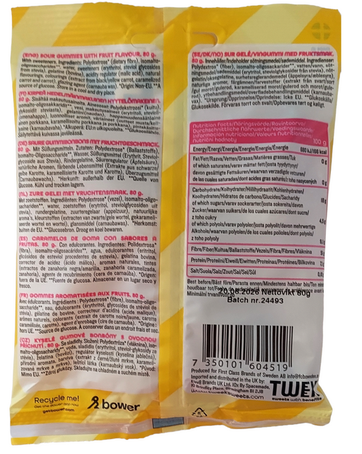 Week Sour Supreme packet back