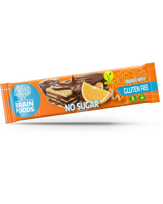 Brain Foods Chocolate coated Orange wafer