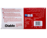 Diablo White chocolate with strawberries (NAS)packet back