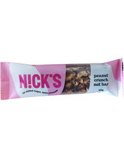 Nick's Peanut Crunch Bar (No added Sugar) front