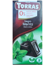 Torras Dark Chocolate with Mint (NAS) packet front