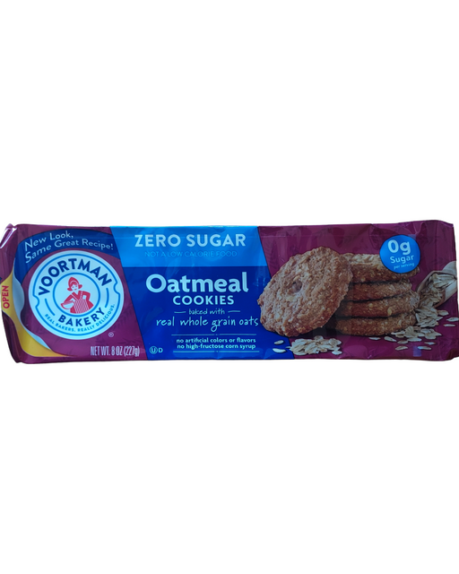 Voortman SF Oatmeal Cookies packet Front