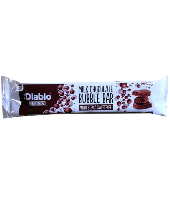 Diablo Milk Chocolate Bubble Bar (Stevia NAS)