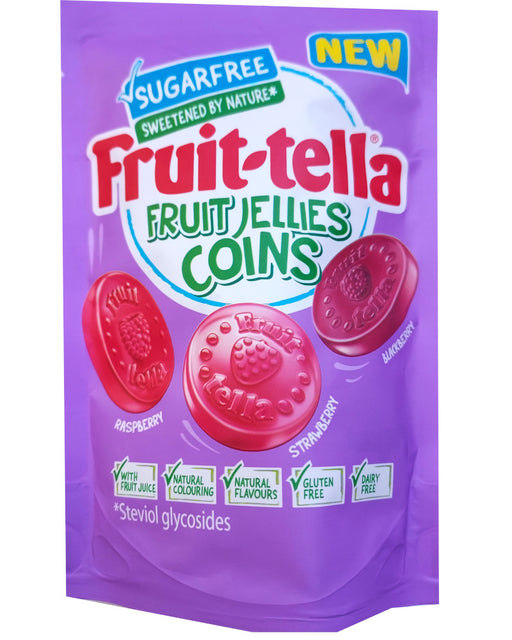 Fruittella  Sugar Free Fruit Jellies  Coins