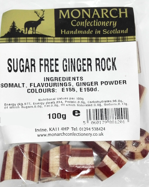 Monarch Sugar Free Ginger Rock