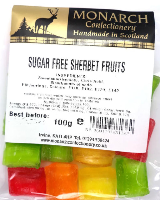 Monarch Sugar Free Sherbet Fruits