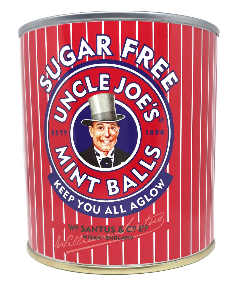 Uncle Joe's  Sugar free Mint Balls Gift Tin