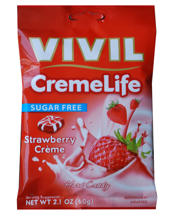 Vivil Sugar free Strawberry and cream