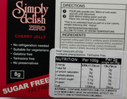 Delish Sugar Free Cherry Jelly instructions