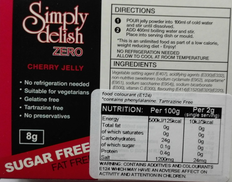 Delish Sugar Free Cherry Jelly instructions