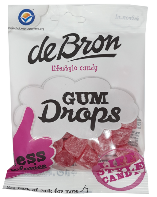 de Bron sugar free Raspberry Gum Drops