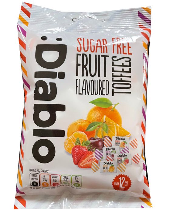 Diablo Sugar Free Fruit Flavoured Toffee