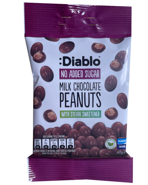 Diablo Milk Chocolate Peanuts (Stevia NAS)