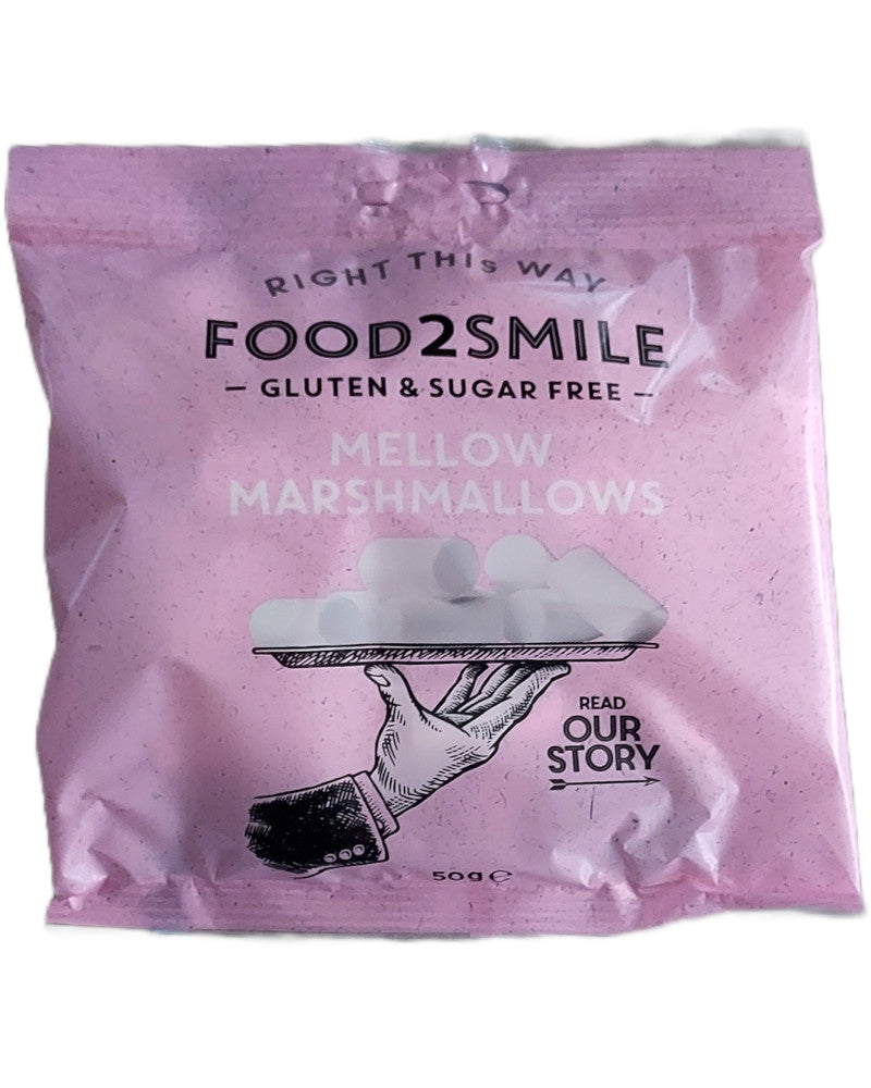 Food2Smile Mellow Marshmallows  (Sugar Free)