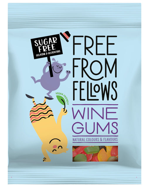 Free From Fellows Sugar Free Wine Gums(vegan and vegetarian)