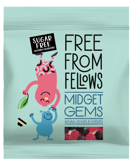Free From Fellows Sugar Free Midget Gems (vegan and vegetarian)