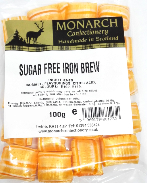 Monarch Sugar free Iron brew