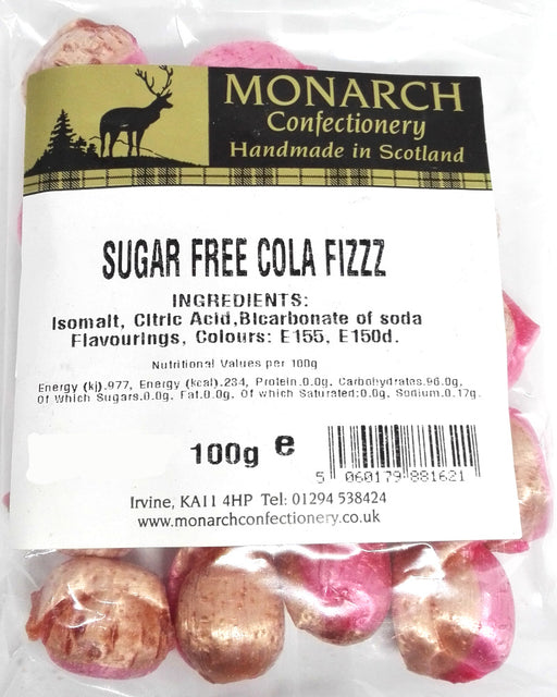 Monarch Sugar Free cola Fizz