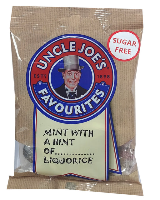 Uncle Joe's  Sugar Free Mints with Hint of Liquorice